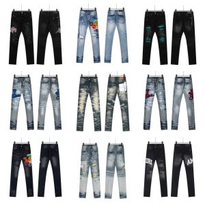 Amiri Slim Fit Distressed Denim Jeans for Men
