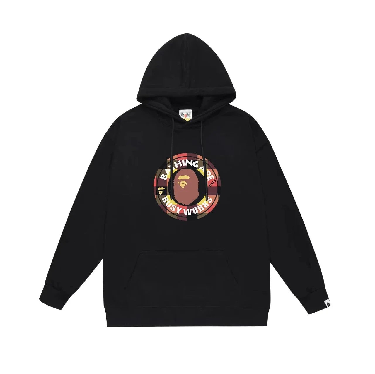 A Bathing Ape BAPE Busy Works Black Hoodie