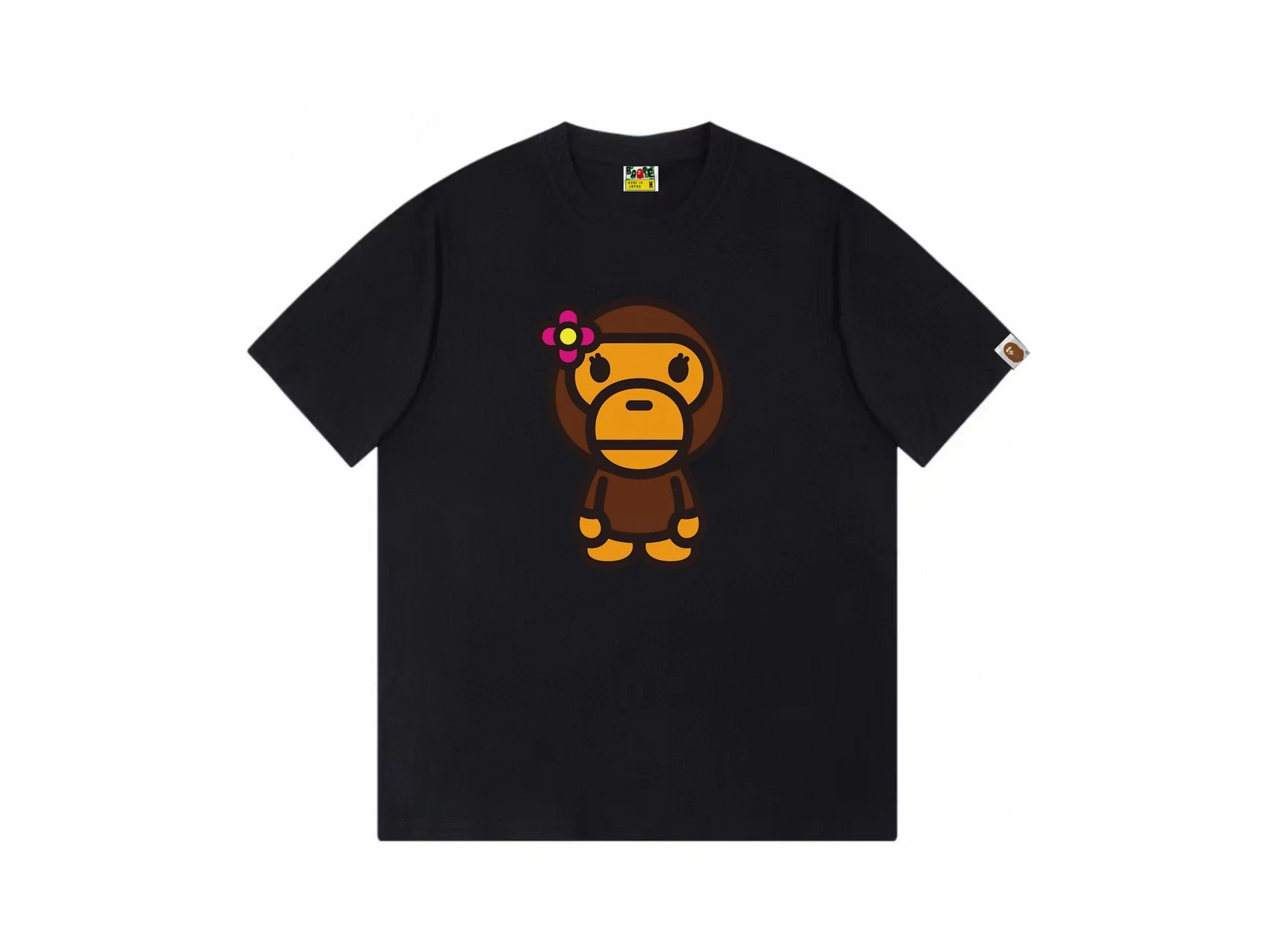 A Bathing Ape Baby Milo Black T-Shirt