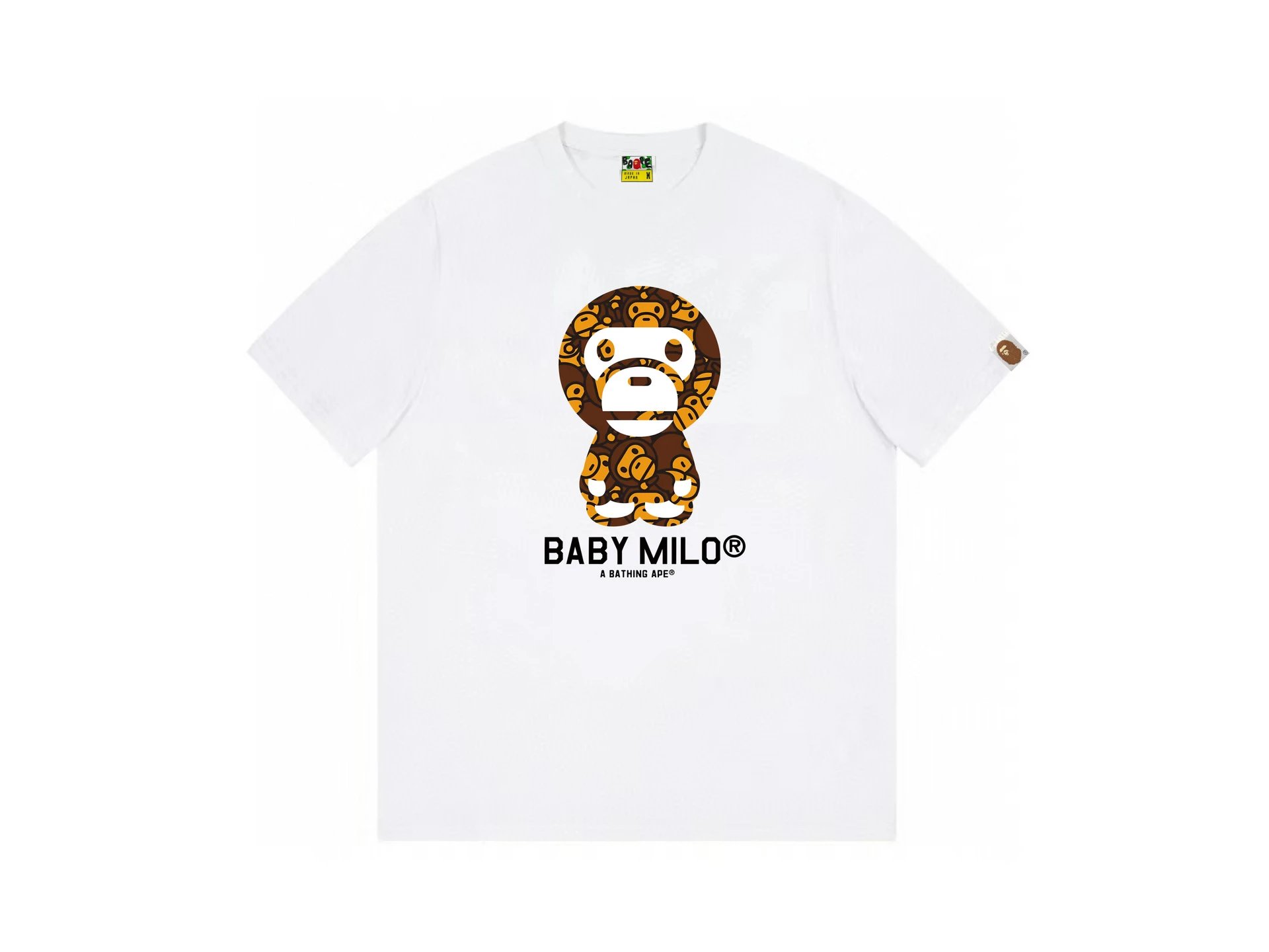 A Bathing Ape Baby Milo White T-Shirt