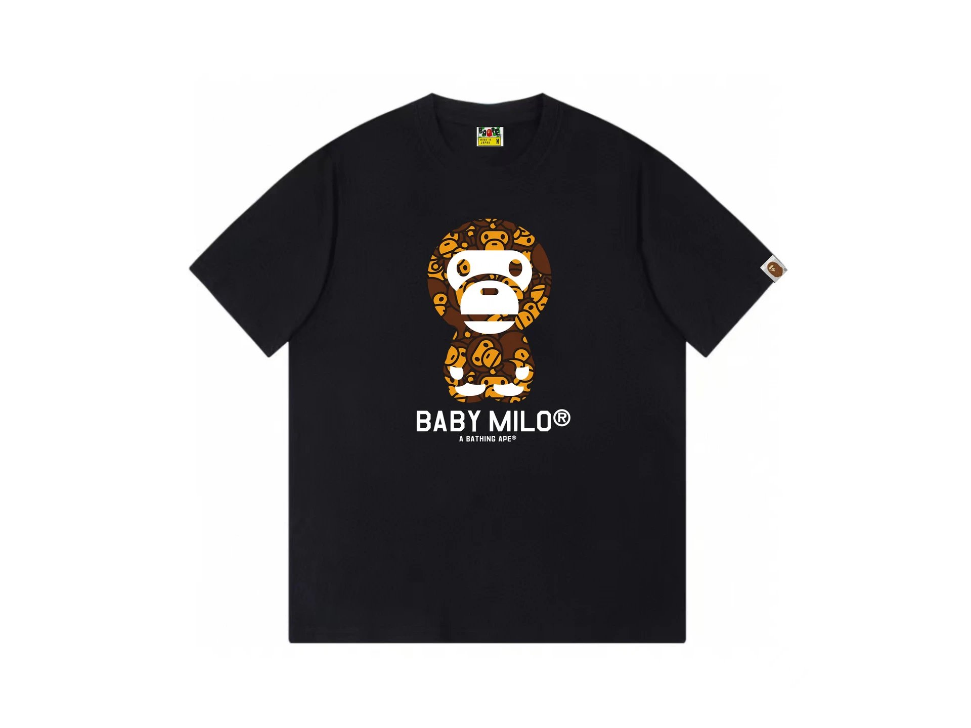 A Bathing Ape Baby Milo Black T-Shirt