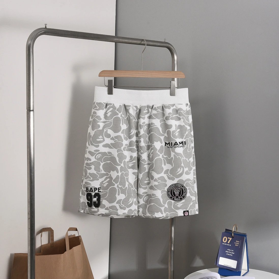 A Bathing Ape BAPE Miami Camo Shorts Pants