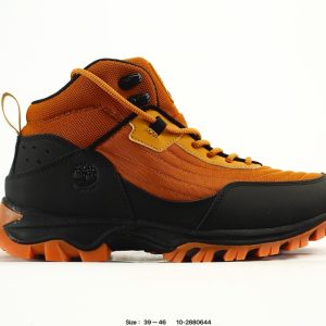Timberland Outdoor Hiking Boots Orange Black Shoes