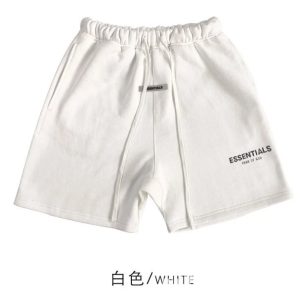 Fear of God Essentials White Sweat Shorts