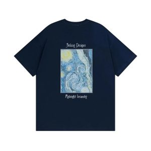 Stussy Midnight Insanity Graphic Navy T-Shirt