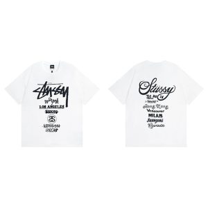 Stussy World Tour Graphic White Men’s T-Shirt
