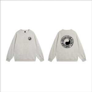 Stussy Our Legacy Yin Yang Grey Sweatshirt