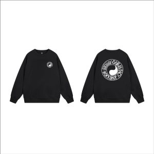 Stussy Our Legacy Black Logo Crewneck Sweater Men
