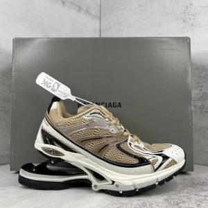 Balenciaga Runner Beige White Mesh Sneakers