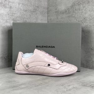 Balenciaga Pink Low Top Sneakers Women Shoes