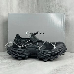 Balenciaga Track Black Mesh Lace-Up Sneakers