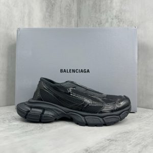 Balenciaga Black Runner Sneakers Chunky Mesh Trainer Shoes