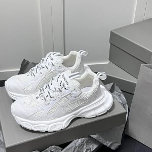 Balenciaga White Chunky Dad Sneakers