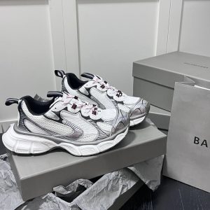 Balenciaga Grey White Chunky Dad Sneakers