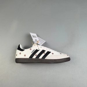 Adidas Samba Classic White Black Gum Sole Sneakers