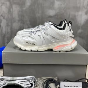 Balenciaga White Chunky Dad Sneakers Casual Shoes