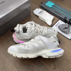 Balenciaga Track White Mesh Chunky Sneakers Shoes