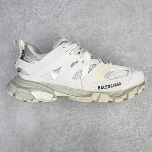 Balenciaga Triple S White Grey Chunky Sneakers
