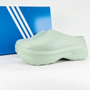 Adidas Mint Green Foam Clog Slide Shoes
