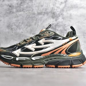 Off-White Black Orange Trail Running Shoes
