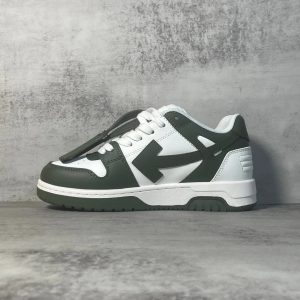 ShoesOff Green White Low Top Casual Sneakers