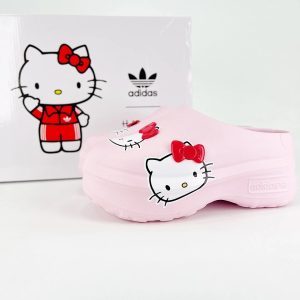 Adidas Hello Kitty Pink Platform Clog Sandals