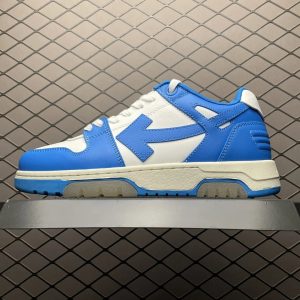 ShoesOff White Blue Low Top Sneakers Shoes