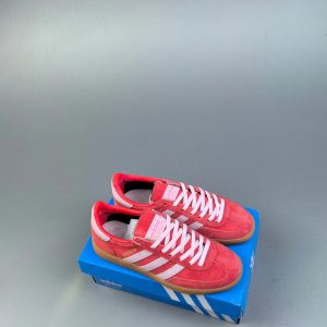 Adidas Samba OG Red Suede Gum Sneakers