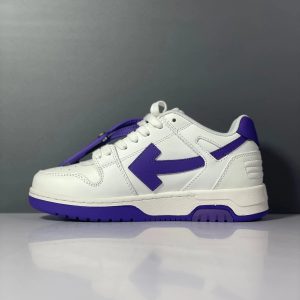 Off-White Out Of Office White Purple Sneakers
