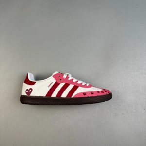 Adidas Samba Pink Heart Low Top Sneakers