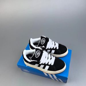 Adidas Samba Black White Kids Shoes