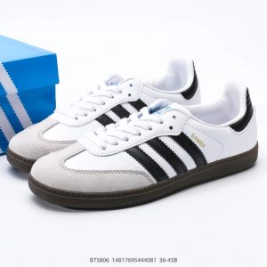 Adidas White Stripe Casual Sneakers