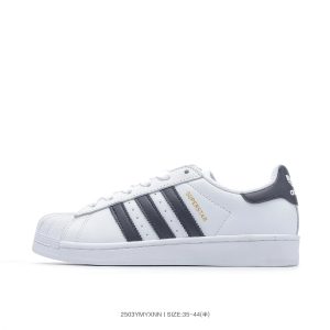 Adidas Superstar White Black Sneakers Shoes