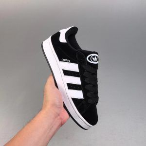 Adidas Campus Black White Low Top Sneakers