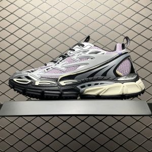 ShoesOff White Pink Chunky Running Sneakers