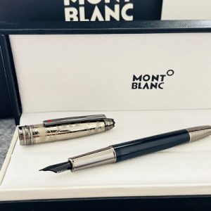 Montblanc Meisterstuck Black Gold Fountain Pen Gift Set