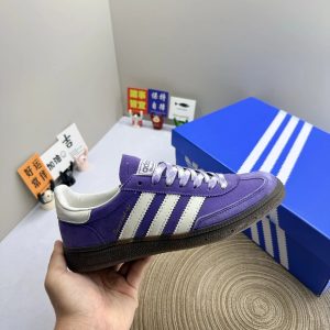 Adidas Originals Purple Low Top Sneakers