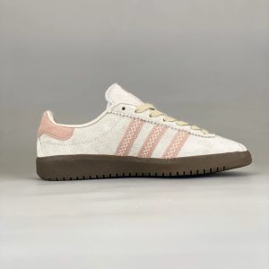 Adidas Samba Beige Pink Gum Sole Sneakers