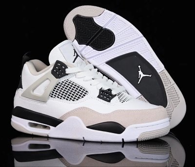 Nike Air Jordan 4 Retro Military Black Sneakers