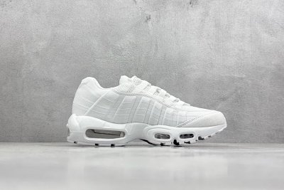Nike Air Max 95 Triple White Running Shoes