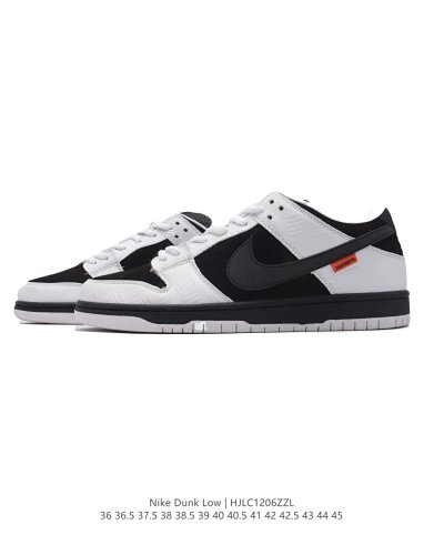 Nike Dunk Low Black White Grey Sneakers