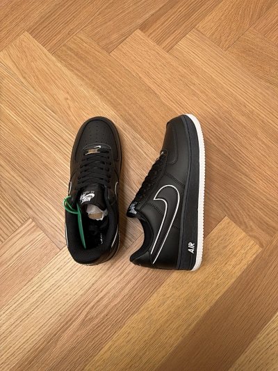 Nike Air Force 1 Low Black White Sneakers