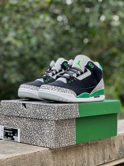 Nike Air Jordan 3 Retro Pine Green Basketball Shoes