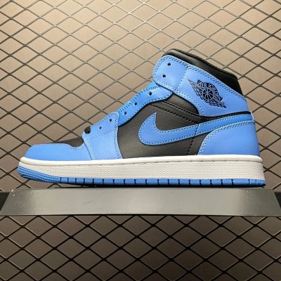 Nike Air Jordan 1 High University Blue Black Shoes