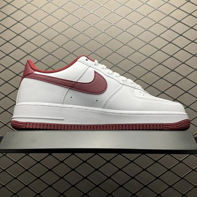 Nike Air Force 1 Low White Red Sneakers