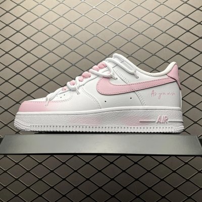 Nike Air Force 1 Low White Pink Sneakers