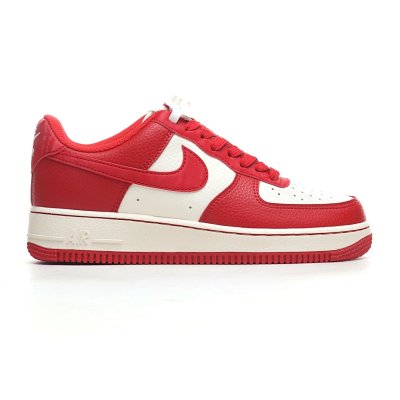 Nike Air Force 1 Low Red White Sneakers