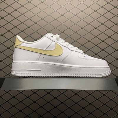 Nike Air Force 1 Low White Gold Sneakers