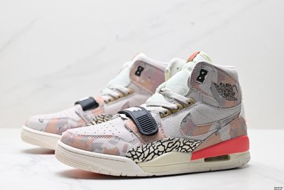 Nike Air Jordan Legacy 312 Pink Camo High Sneakers