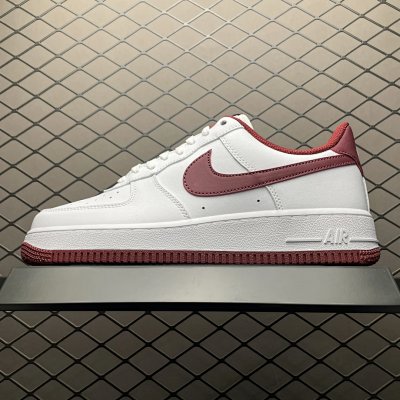 Nike Air Force 1 Low White Red Sneakers